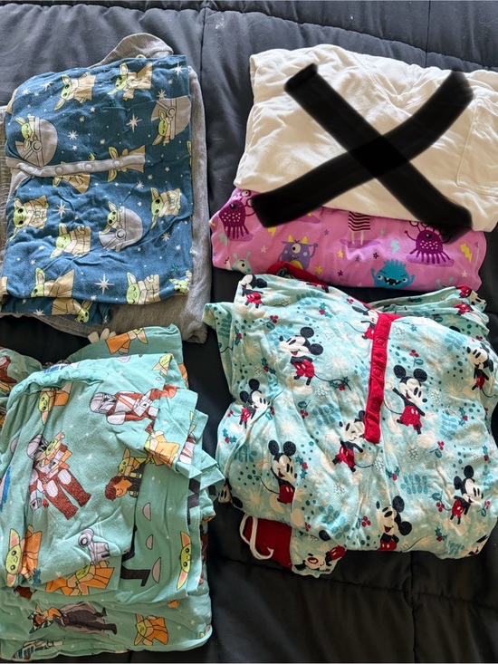 Little Sleepies Other - Little Sleepies Women’s Pajama Bundle-Mickey Christmas, Grogu, Mandalorian